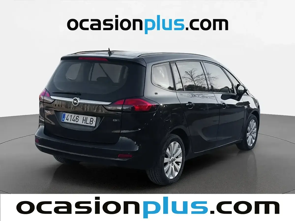 Używany Opel Zafira Selective 130 KM (95 kW) 2012 Czarny Minivan