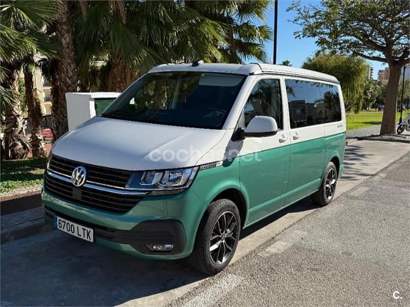 Usado VW California Beach 150 CV (110 kW) 2021 Verde Van