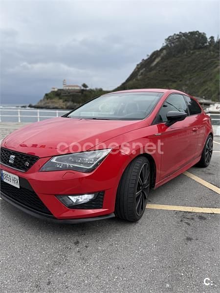 Usado Seat Leon SC FR 150 CV (110 kW) 2013 Rojo Utilitario
