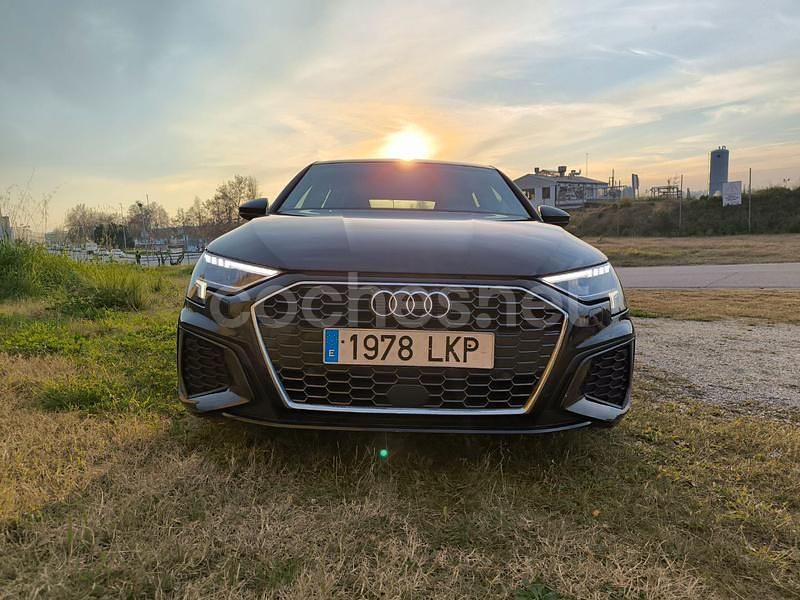 Usado Audi A3 S-Line 116 CV (85 kW) 2020 Negro Berlina