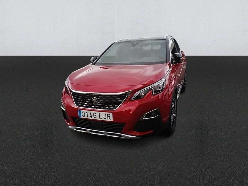 Rojo Usado 2019 Peugeot 3008 GT-line SUV | 21.900 € (Caro) - Imagen 1/4