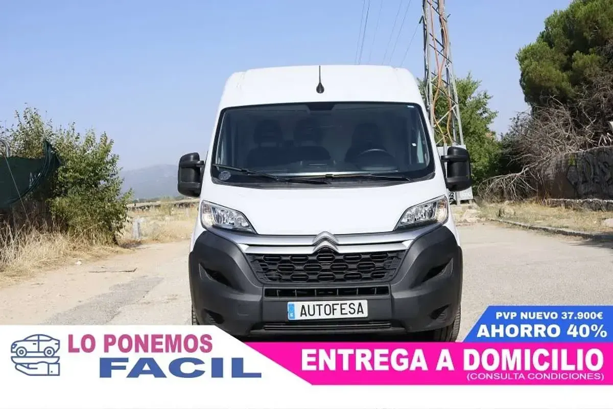 Usado Citroën Jumper 140 CV (102 kW) 2021 Blanco Monovolumen