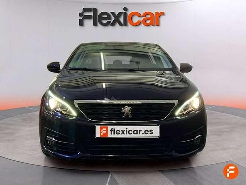 Usado Peugeot 308 Access 131 CV (96 kW) 2020 Azul Utilitario