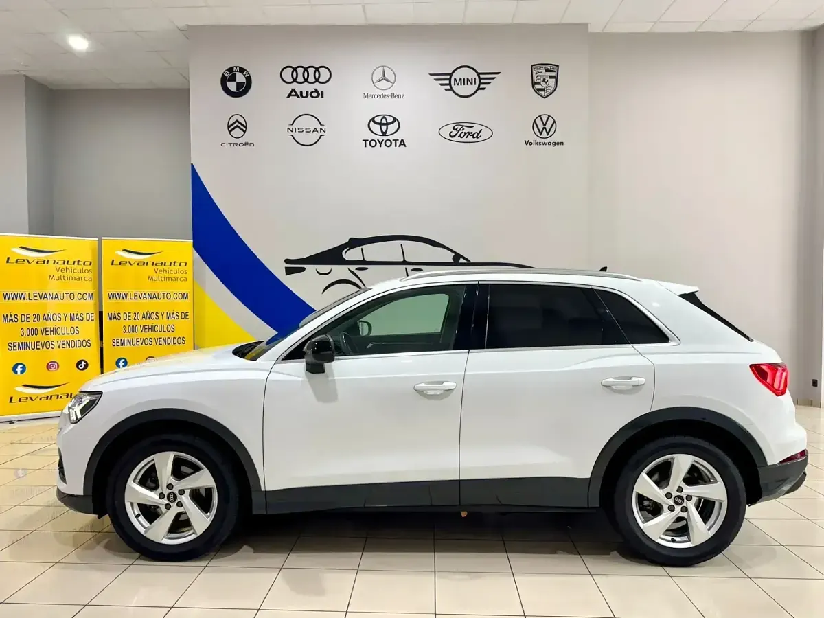 Usado Audi Q3 Advanced 150 CV (110 kW) 2021 Blanco SUV
