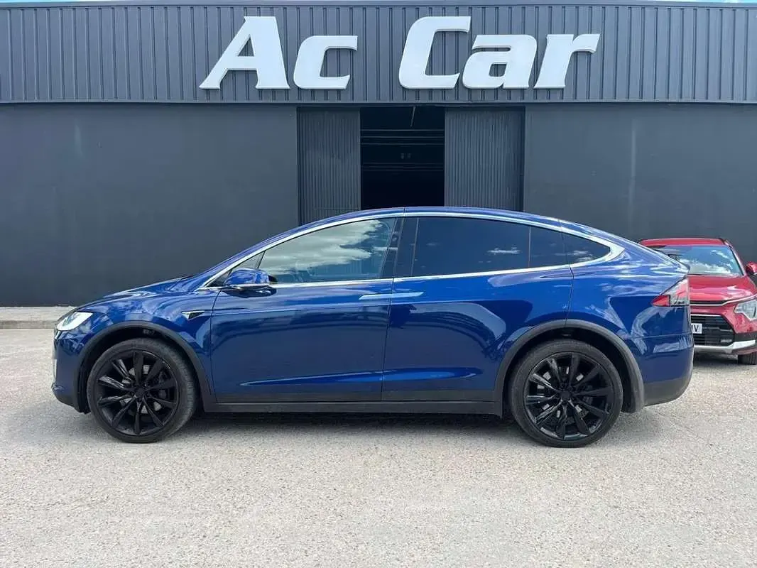 Usado Tesla Model X 413 kW (562 CV) 2019 Azul SUV