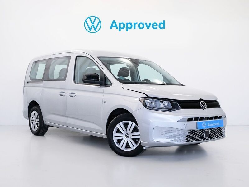 Gris / plata Usado 2024 VW Caddy Maxi Monovolumen | 29.490 € (Precio justo) - Imagen 1/4