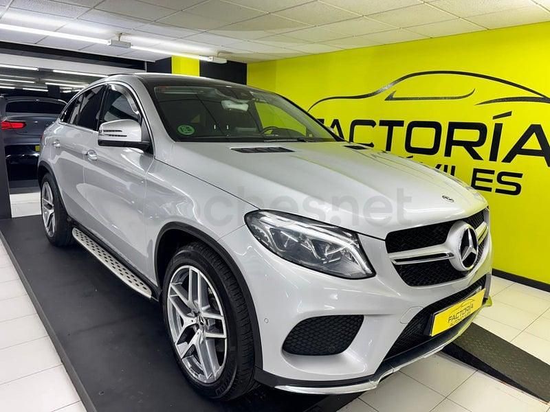 Usado Mercedes GLE350 258 CV (189 kW) 2019 Gris / plata Coupe
