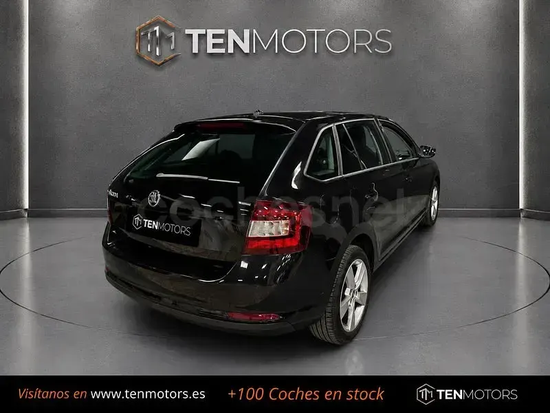 Usado Skoda Rapid Ambition 90 CV (66 kW) 2018 Negro Utilitario