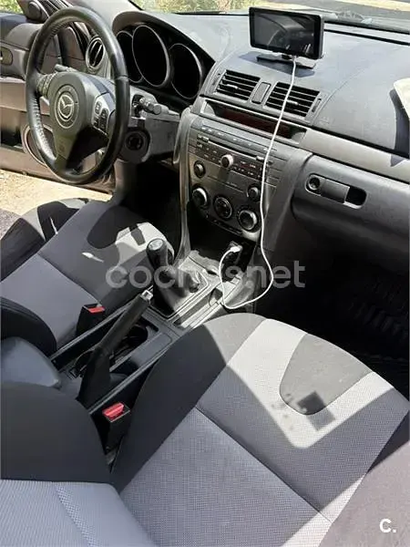 Usado Mazda 3 Active 143 CV (105 kW) 2007 Negro Berlina