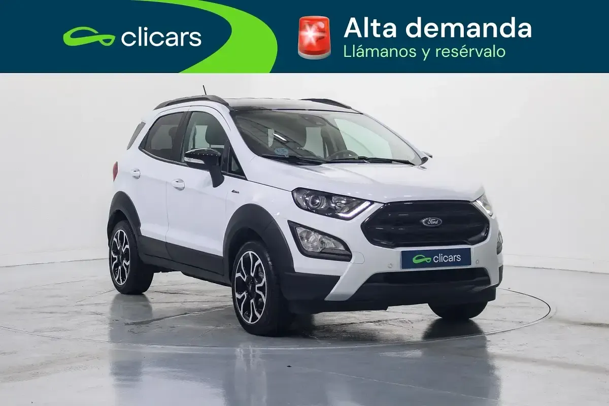 Usado Ford Ecosport Active 125 CV (91 kW) 2022 Blanco SUV