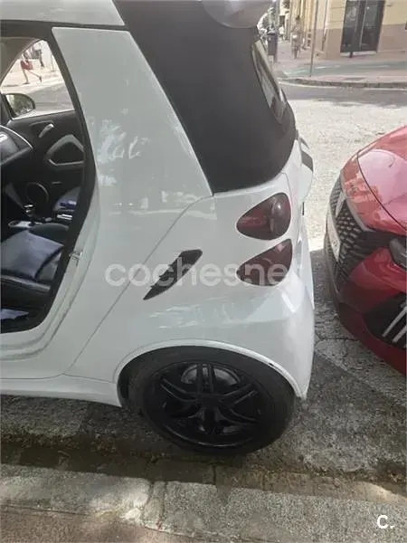 Usado Smart ForTwo Cabrio Brabus 102 CV (75 kW) 2014 Blanco Descapotable