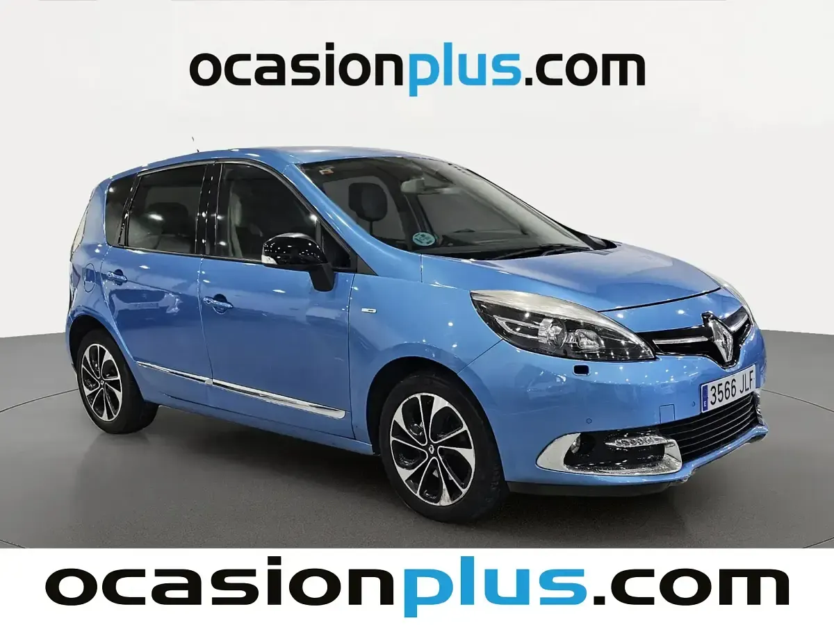 Usado Renault Scénic III Bose Edition 110 CV (80 kW) 2016 Azul Monovolumen