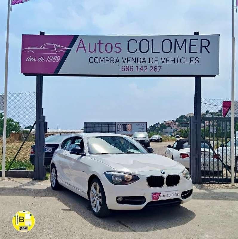 Usado BMW 118 Sport Line 143 CV (105 kW) 2012 Blanco Utilitario