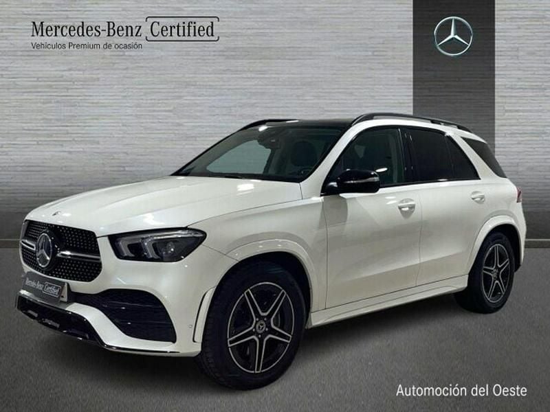 Blanco Usado 2021 Mercedes GLE350 AMG line SUV | 60.900 € (Precio justo) - Imagen 1/4