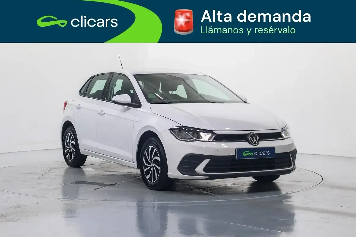 Usado VW Polo Life 95 CV (69 kW) 2023 Blanco Utilitario