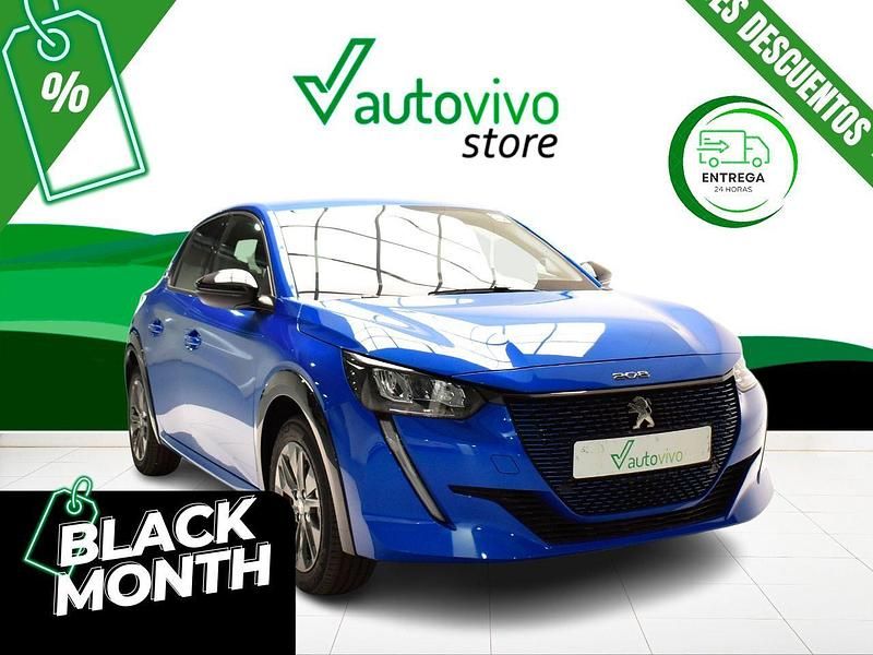 Azul Nuevo 2025 Peugeot e-208 Allure Utilitario | 28.700 € (Un poco caro) - Imagen 1/4