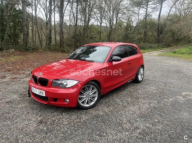 Usado BMW 120 170 CV (125 kW) 2009 Rojo Utilitario