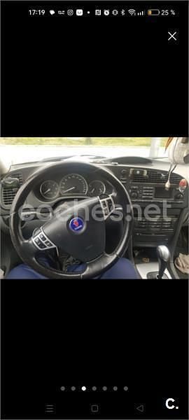 Usado Saab 9-3 Vector 150 CV (110 kW) 2004 Negro Berlina