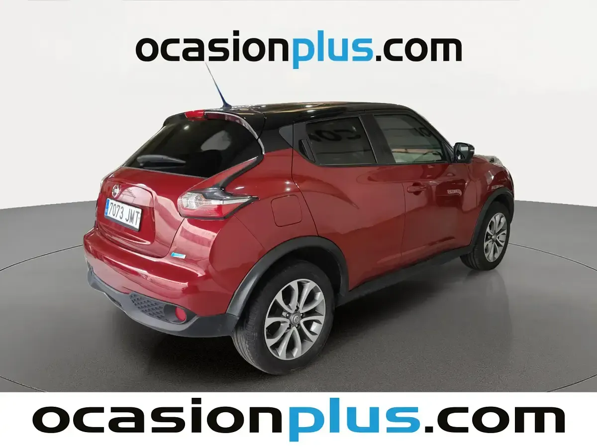 Usado Nissan Juke Tekna 110 CV (80 kW) 2016 Rojo SUV