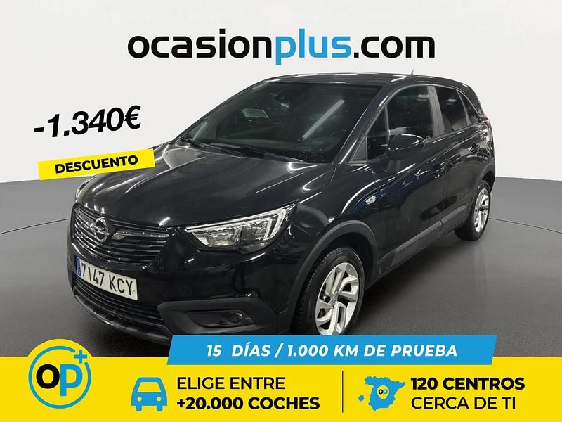Usado Opel Crossland X Selective 110 CV (80 kW) 2017 Negro SUV