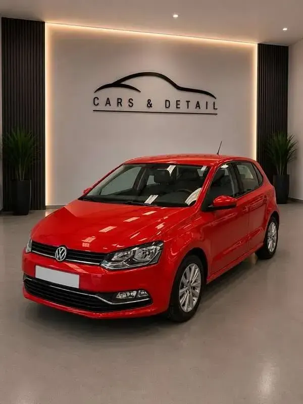 Usado VW Polo Advance 90 CV (66 kW) 2016 Rojo Utilitario