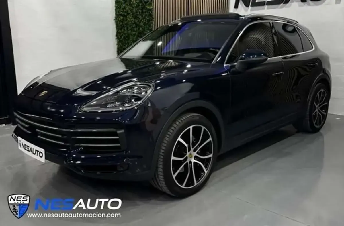 Usado Porsche Cayenne 340 CV (250 kW) 2019 Azul SUV