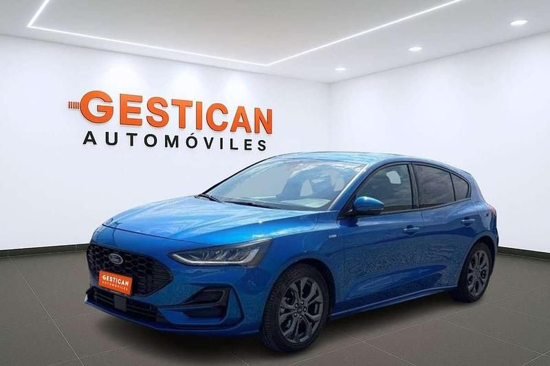 Azul Usado 2023 Ford Focus ST-Line X Berlina | 16.990 € (Super precio) - Imagen 1/4