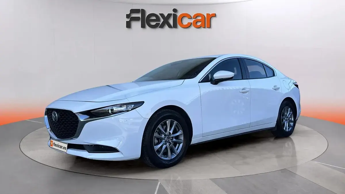 Usado Mazda 3 Prime-Line 140 CV (102 kW) 2025 Blanco Berlina