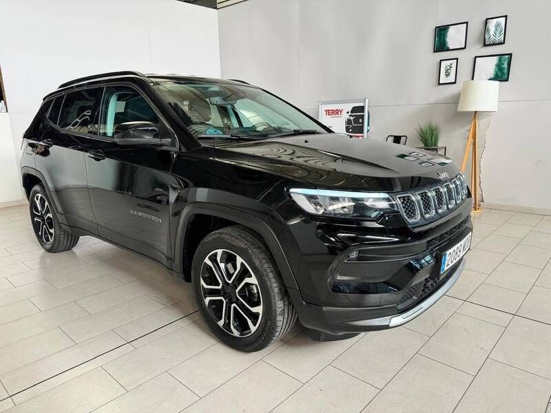 Negro Usado 2022 Jeep Compass Limited SUV | 27.490 € (Caro) - Imagen 1/4