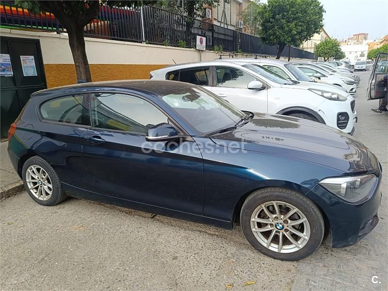 Usado BMW 116 Efficient Dynamics 116 CV (85 kW) 2013 Azul Utilitario
