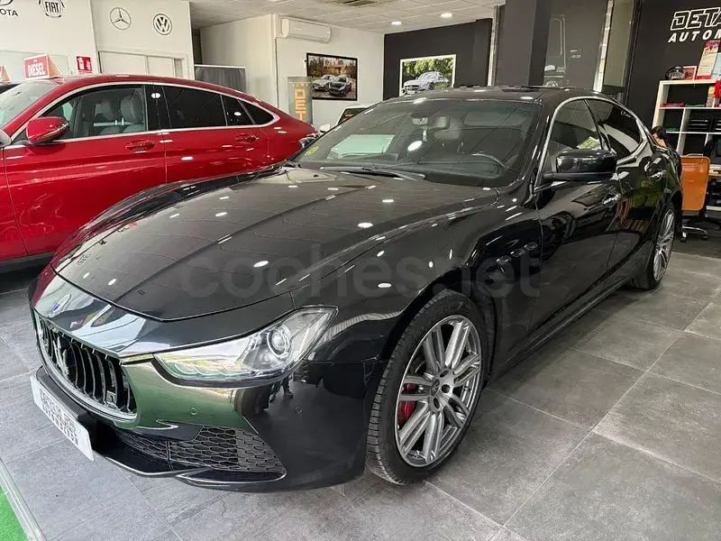 Usado Maserati Ghibli 275 CV (202 kW) 2014 Negro Berlina