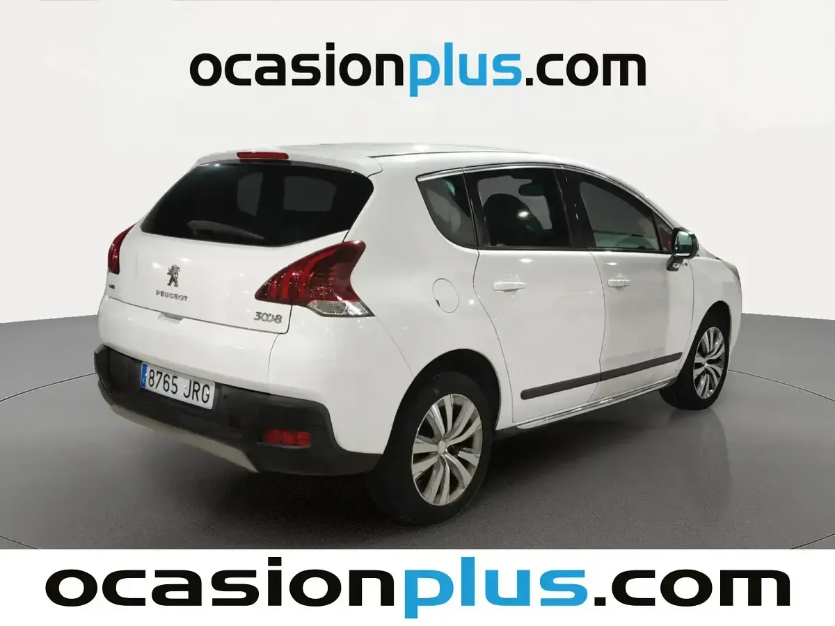 Gebraucht Peugeot 3008 Style 130 PS (95 kW) 2016 Weiß Van / Kleinbus