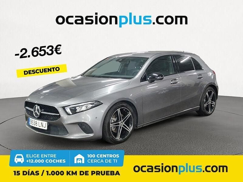 Gris / plata Usado 2021 Mercedes A200 Berlina | 28.690 € (Buen precio) - Imagen 1/4