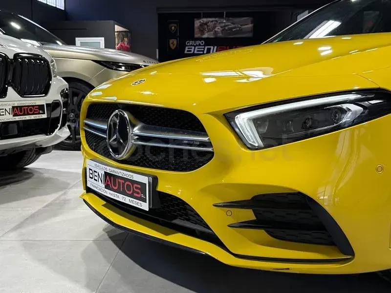 Usado Mercedes A35 AMG 306 CV (225 kW) 2019 Amarillo Berlina
