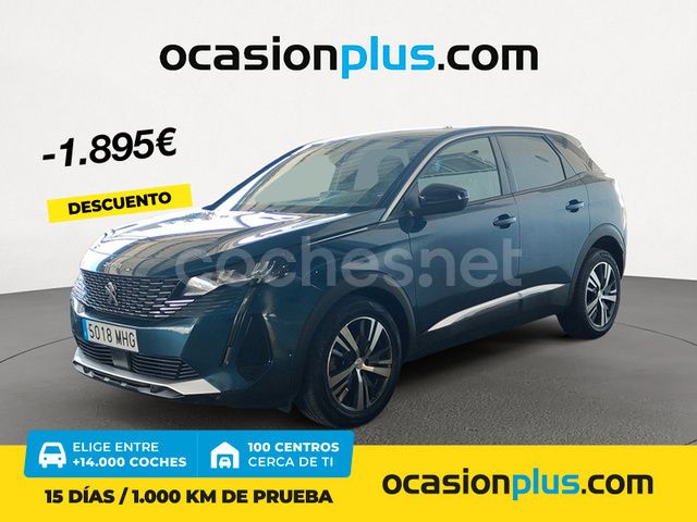 Azul Usado 2023 Peugeot 3008 Allure SUV | 20.290 € (Un poco caro) - Imagen 1/4