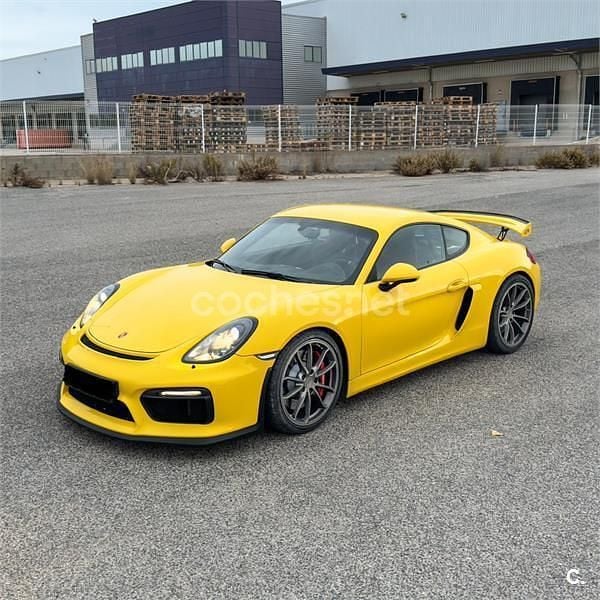 Amarillo Usado 2016 Porsche Cayman GT4 Coupe | 89.900 € (Precio justo) - Imagen 1/4