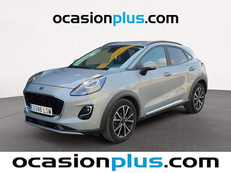 Plateado Usado 2021 Ford Puma Gen-E Titanium SUV | 15.864 € (Precio justo) - Imagen 1/4
