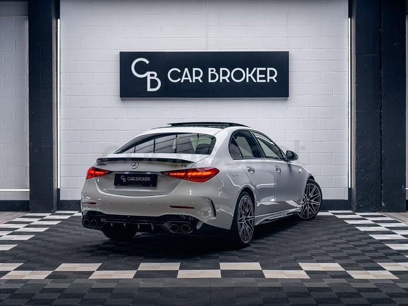 Usado Mercedes C43 AMG 408 CV (300 kW) 2023 Blanco Berlina