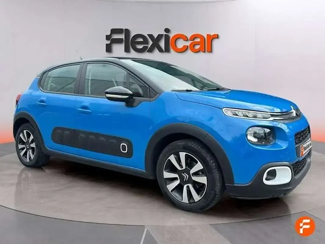 Usado Citroën C3 PureTech 83 HP (61 kW) 2020 Azul Citadino