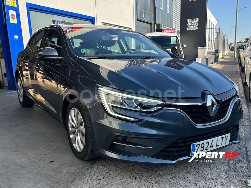 Azul Usado 2021 Renault Mégane IV Life Berlina | 13.390 € (Precio justo) - Imagen 1/4