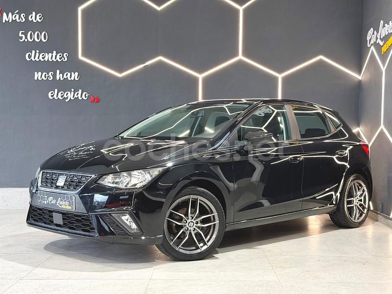 Usado Seat Ibiza Reference 80 CV (58 kW) 2019 Negro Berlina
