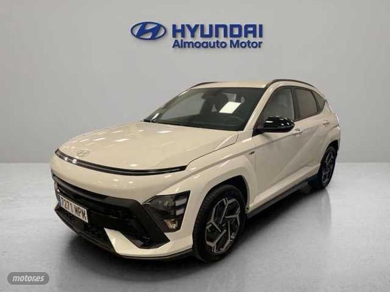 Atlas white Usado 2024 Hyundai Kona N Line SUV | 24.500 € (Caro) - Imagen 1/4