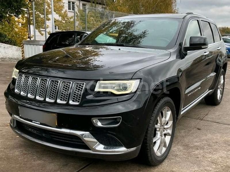 Negro Usado 2017 Jeep Grand Cherokee Summit SUV | 28.490 € (Precio justo) - Imagen 1/4