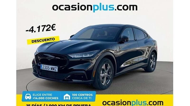 Negro Usado 2024 Ford Mustang Mach-E SUV | 41.728 € - Imagen 1/4
