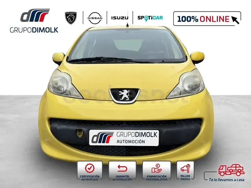 Usado Peugeot 107 68 CV (50 kW) 2006 Amarillo Utilitario