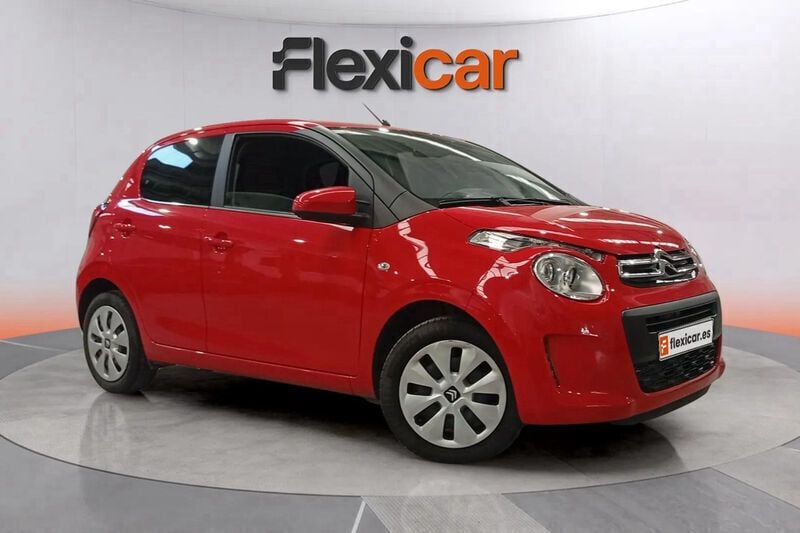 Rojo Usado 2021 Citroën C1 Utilitario | 9390 € (Precio justo) - Imagen 1/4