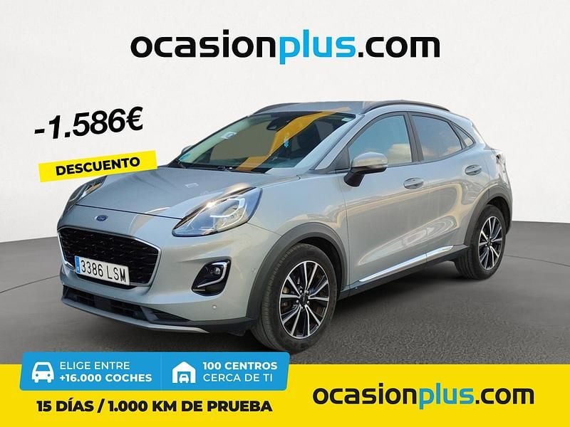 Gris Usado 2021 Ford Puma Titanium Recogida | 17.450 € (Precio justo) - Imagen 1/4