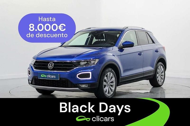 Azul Usado 2021 VW T-Roc Advance SUV | 15.890 € (Super precio) - Imagen 1/4
