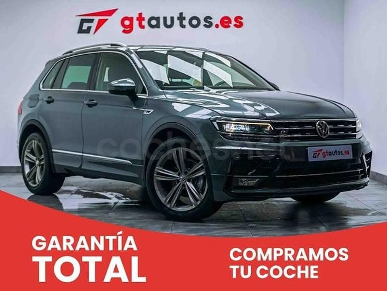 Usado VW Tiguan R-line BlueMotion 150 CV (110 kW) 2019 Gris SUV