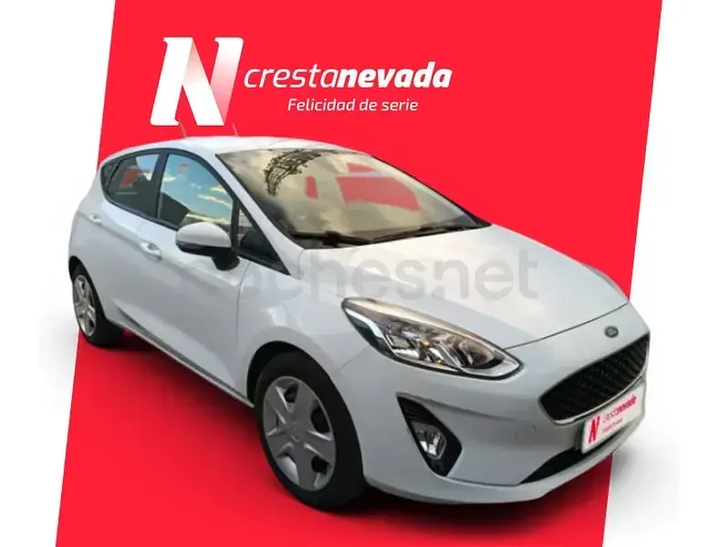Usado Ford Fiesta Trend 75 CV (55 kW) 2020 Blanco Utilitario